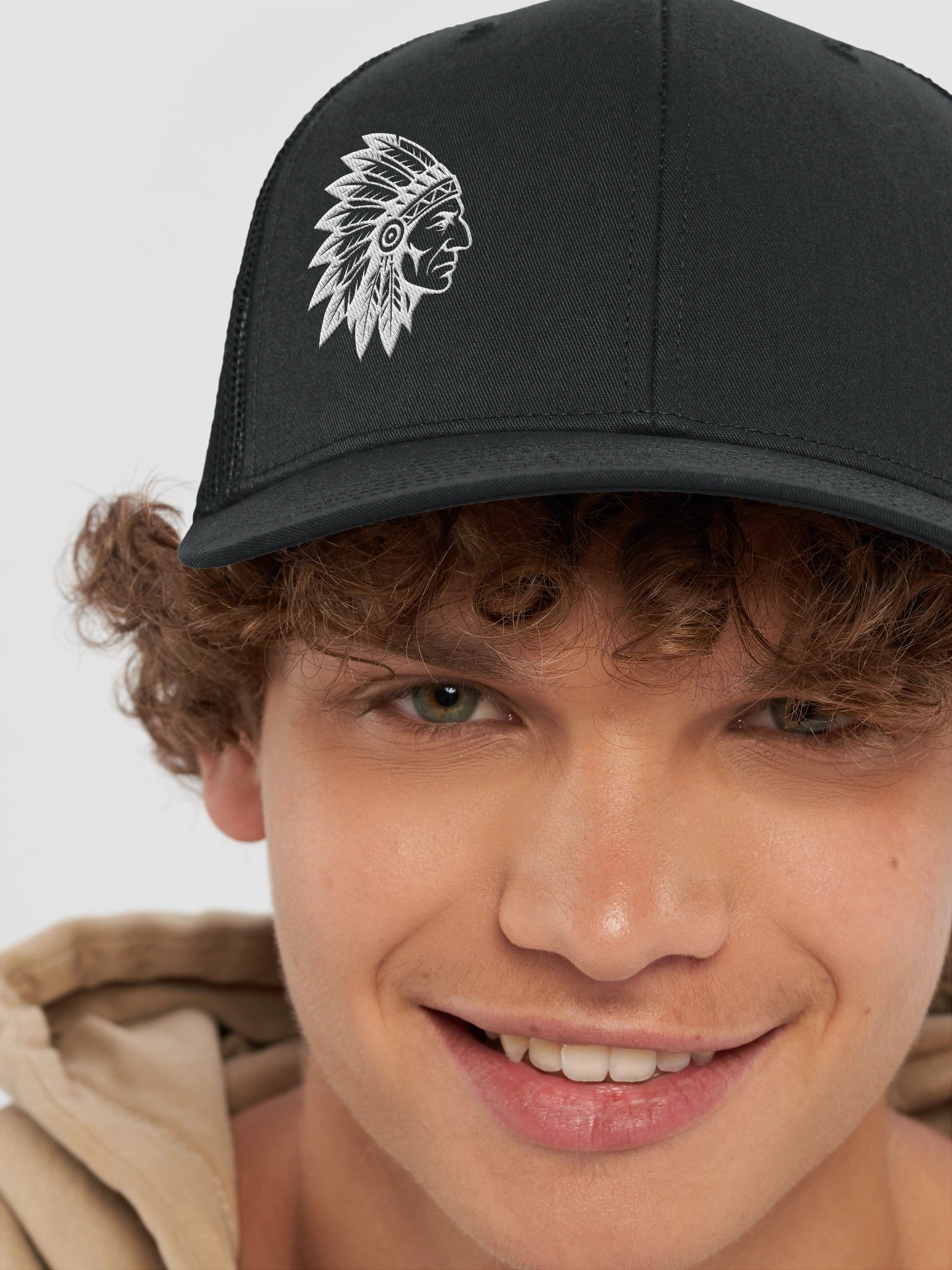 Casquette Trucker – Tête d’Indien product image (37)