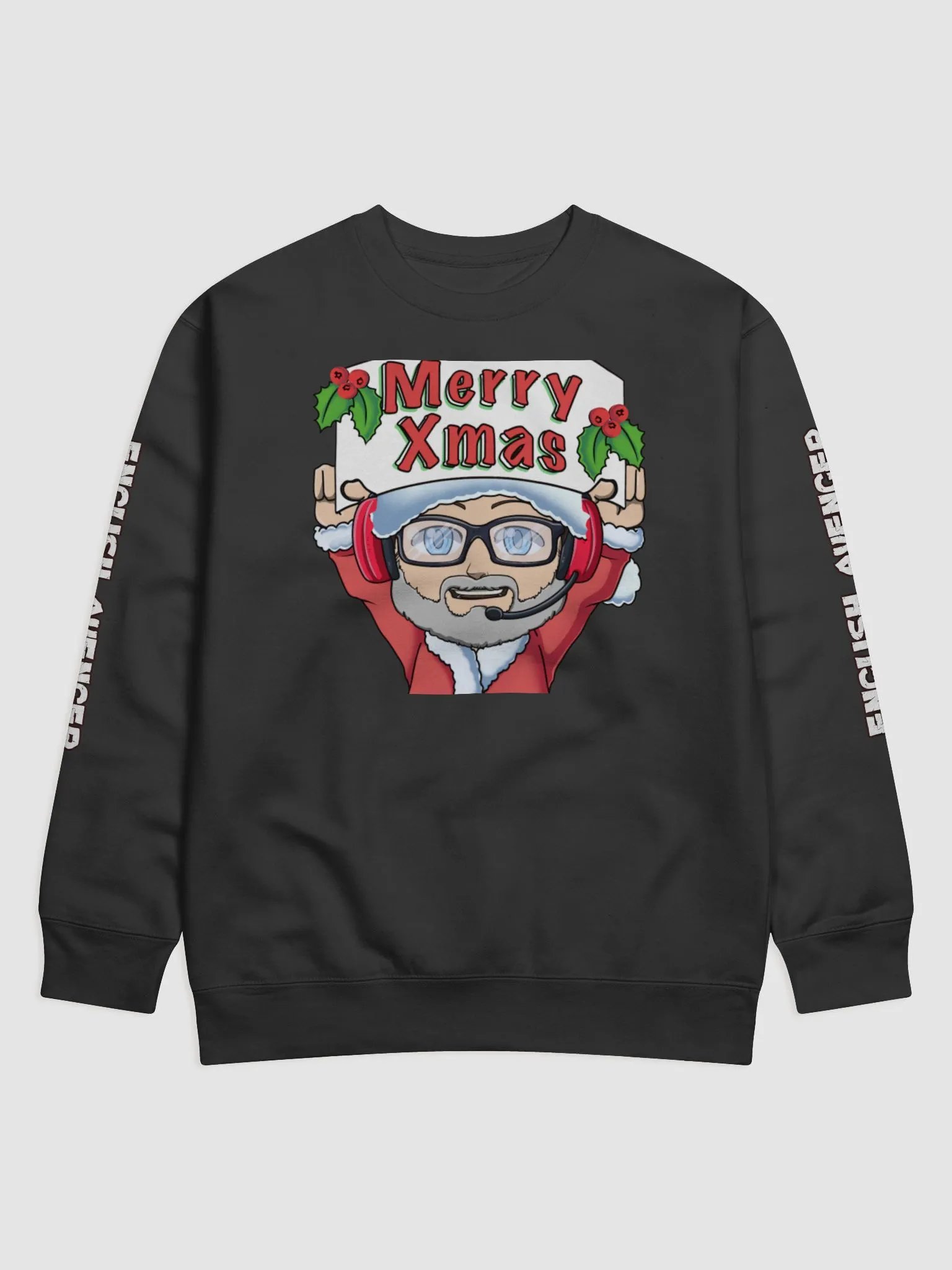 Merry Xmas Ricky Emote Sweatshirt product image (1)