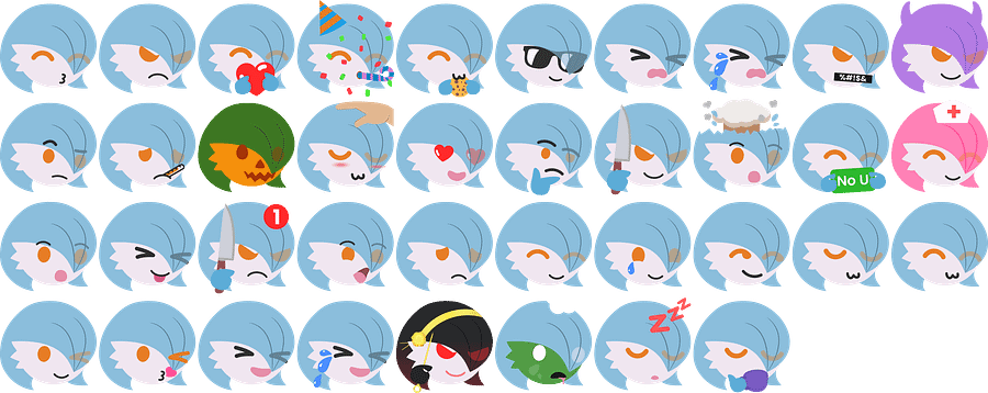 Gardevoir Emotes (Shiny) product image (2)