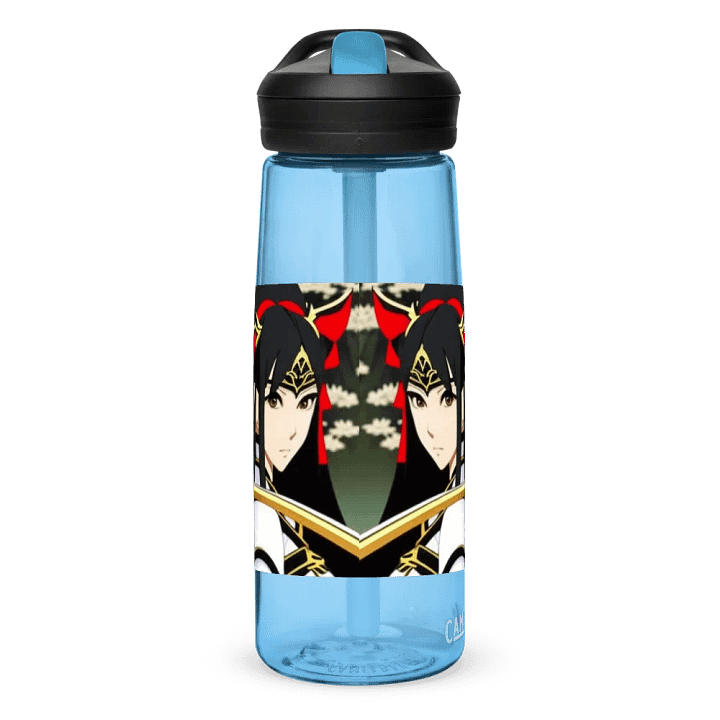 "Spring" Symmetrical Warrior Anime Water Bottle product image (2)