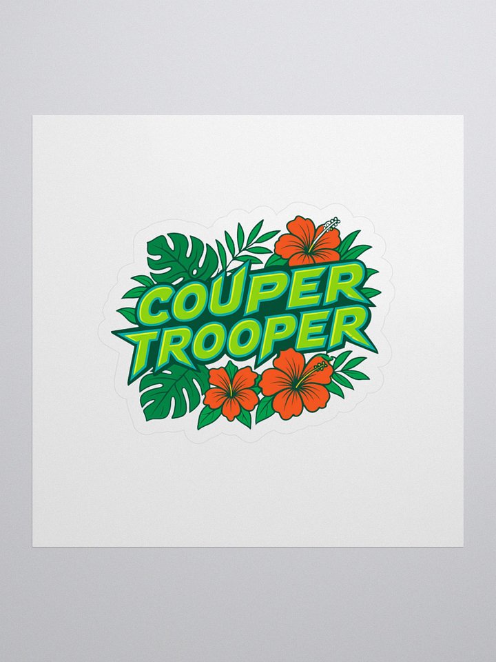 Couper Trooper Cut Stickers product image (1)