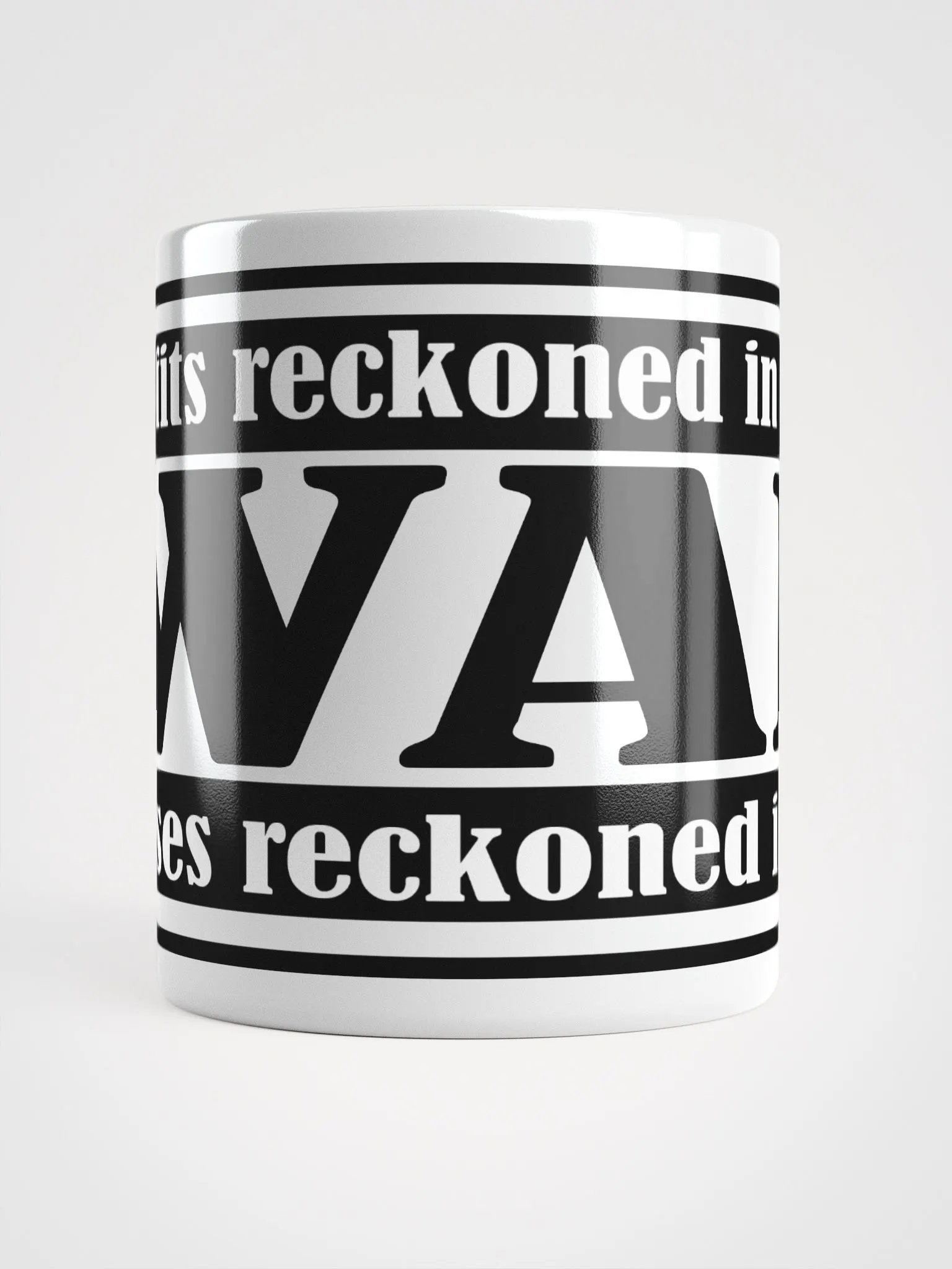 The Cost Of War - White Glossy Mug product image (5)
