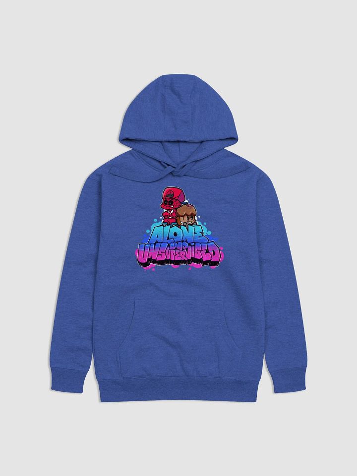 Alone and Unsupervised Graffiti Hoodie product image (6)