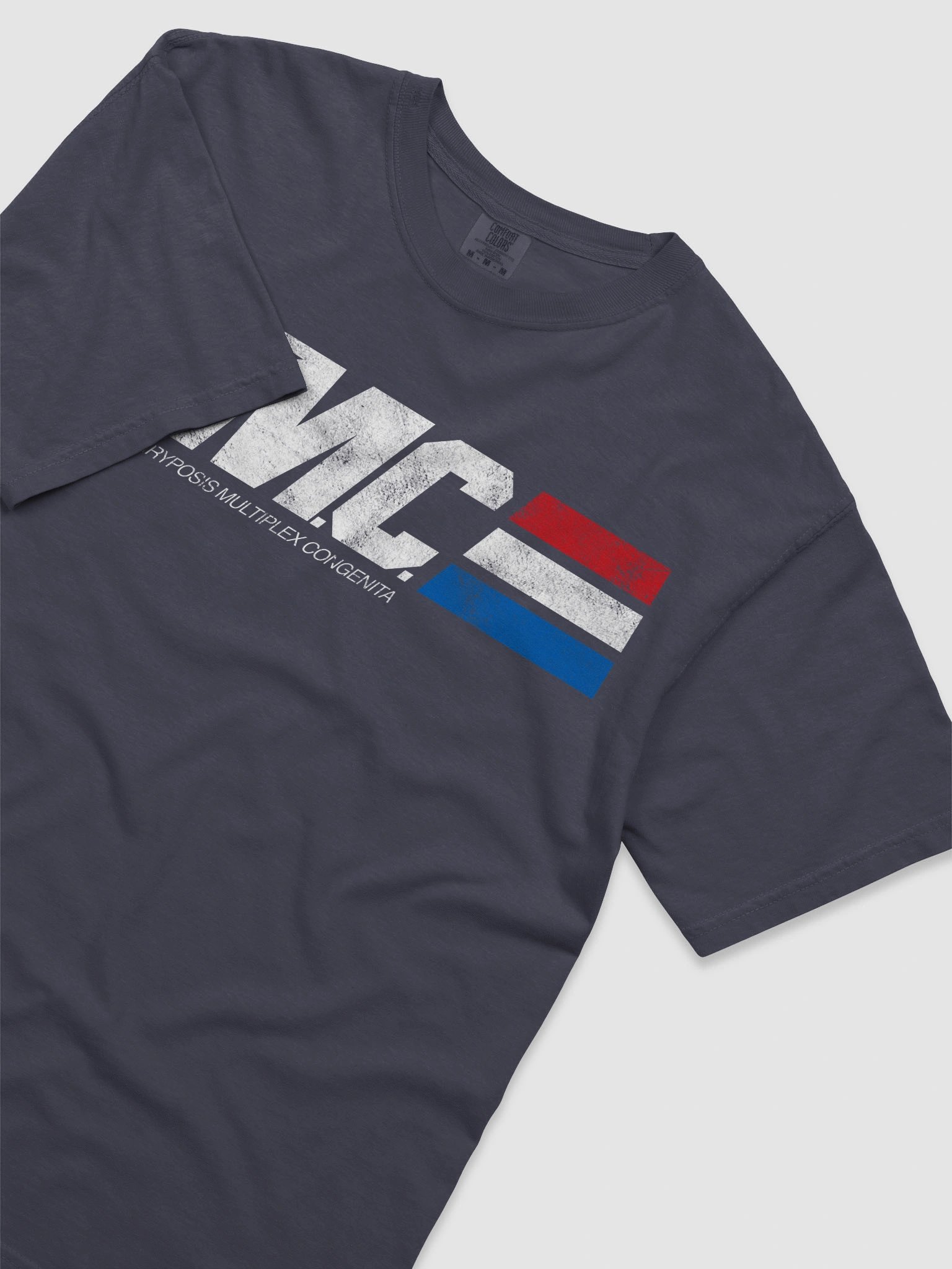 A.M.C. Arthrogryposis Multiplex Congenita Distressed Tee product image (45)