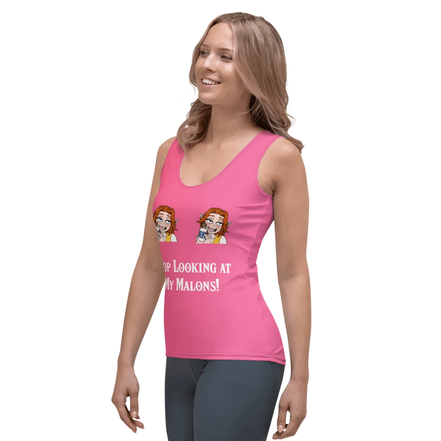 Stop Looking at My Malons Tank Top product image (5)