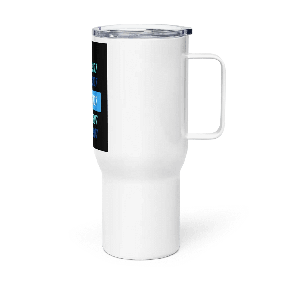 blue stitches travel mug product image (4)