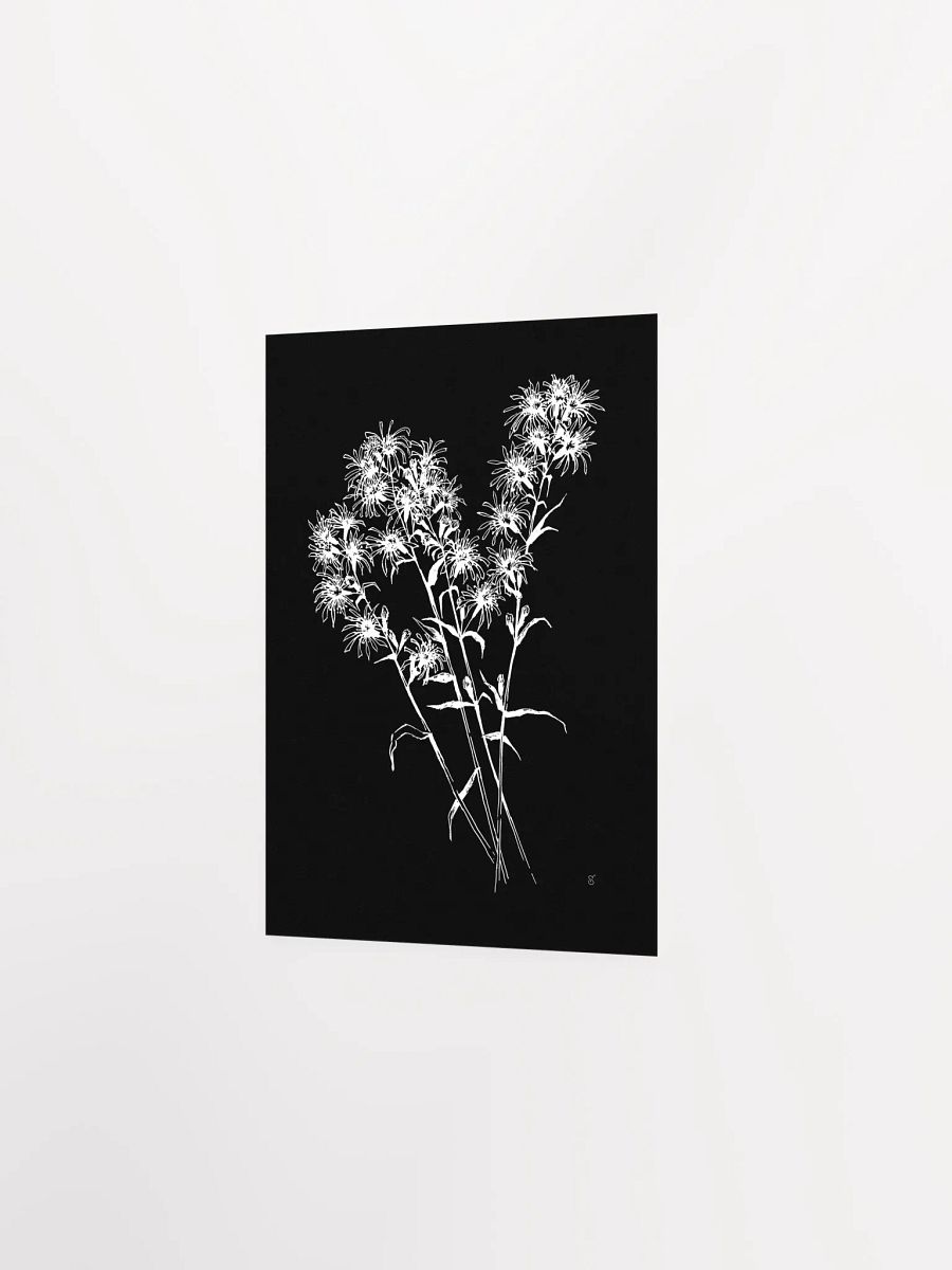 Spiky Blossom Delight Poster - Bouquet Flowers Dark product image (2)