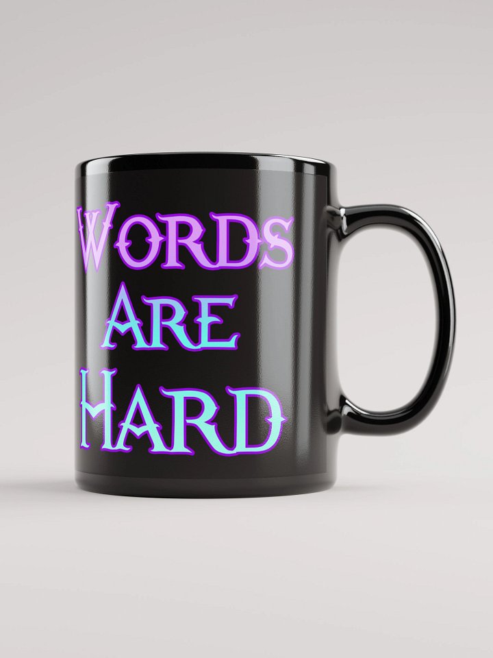 Words Are Hard Mug product image (2)