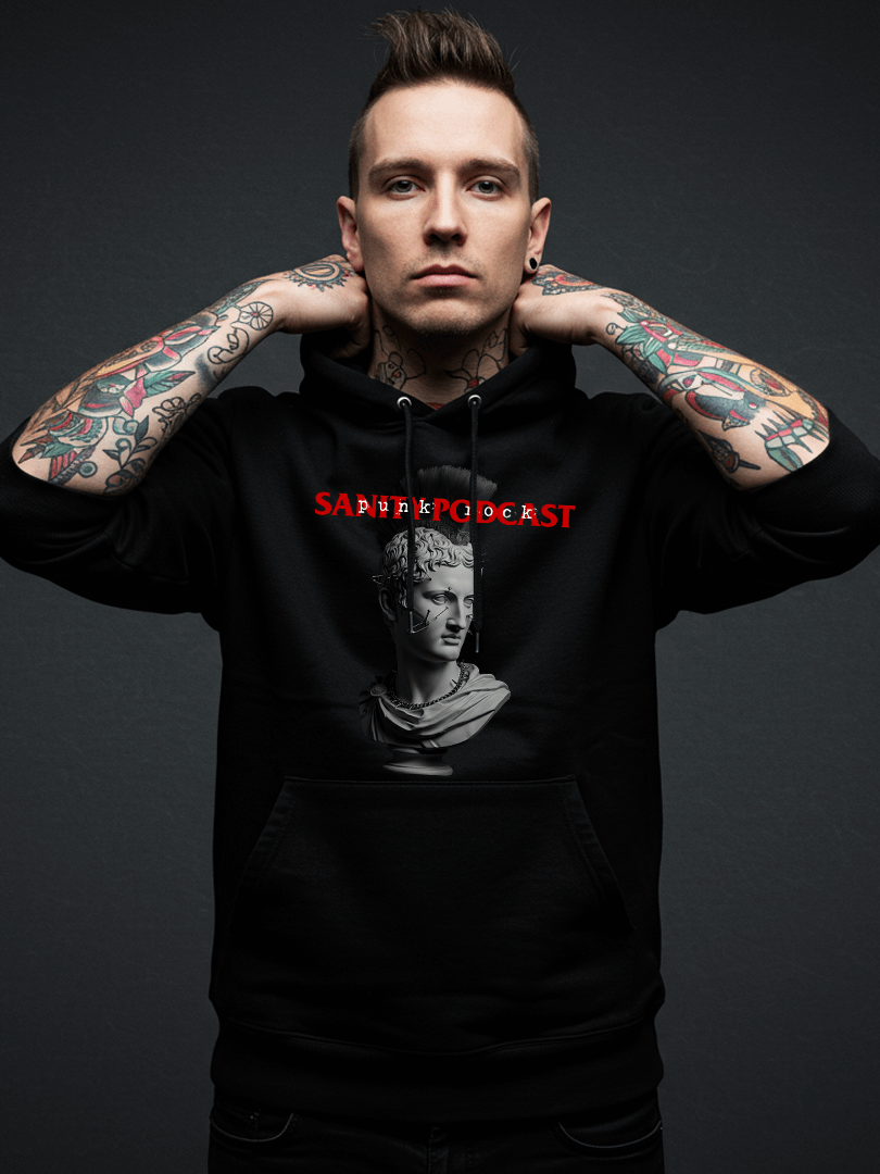 STRANGER THAN SANITY "Roman Bust" hoodie product image (3)