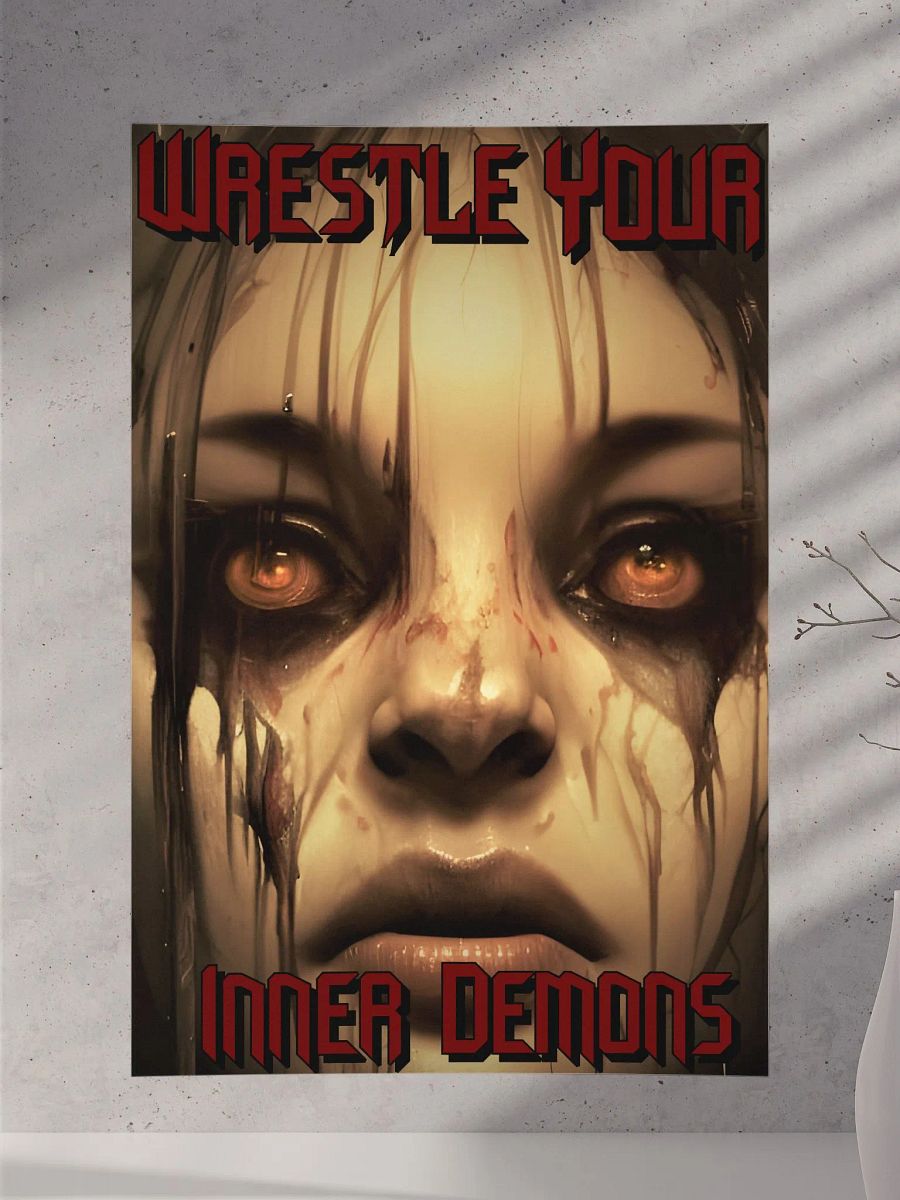 Wrestle Your Inner Demons Poster product image (1)