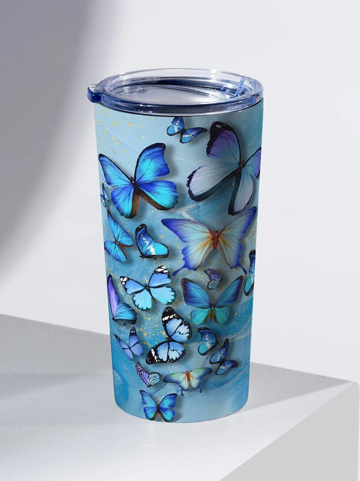 Butterfly Dreams 20oz Tumbler gift for butterfly lovers friend colleagues product image (2)