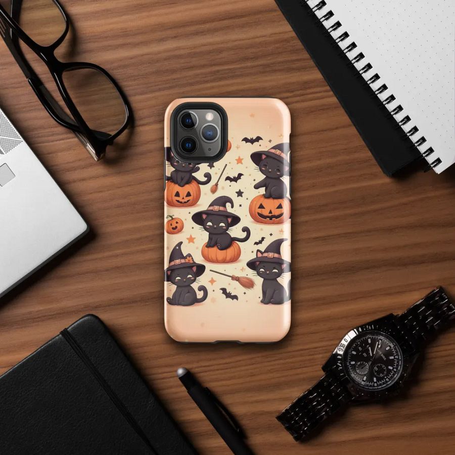 Witchy Black Cats iPhone® Tough Case product image (32)
