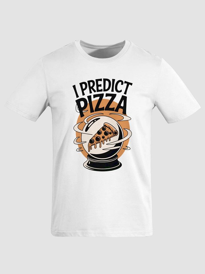 I Predict Pizza Organic Tee product image (3)