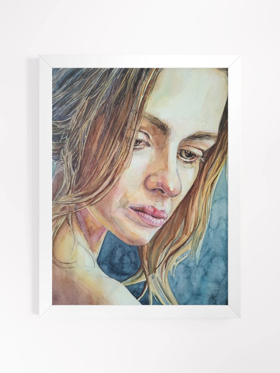 Vibrant Ayous Wood Framed Matte Poster product image (3)