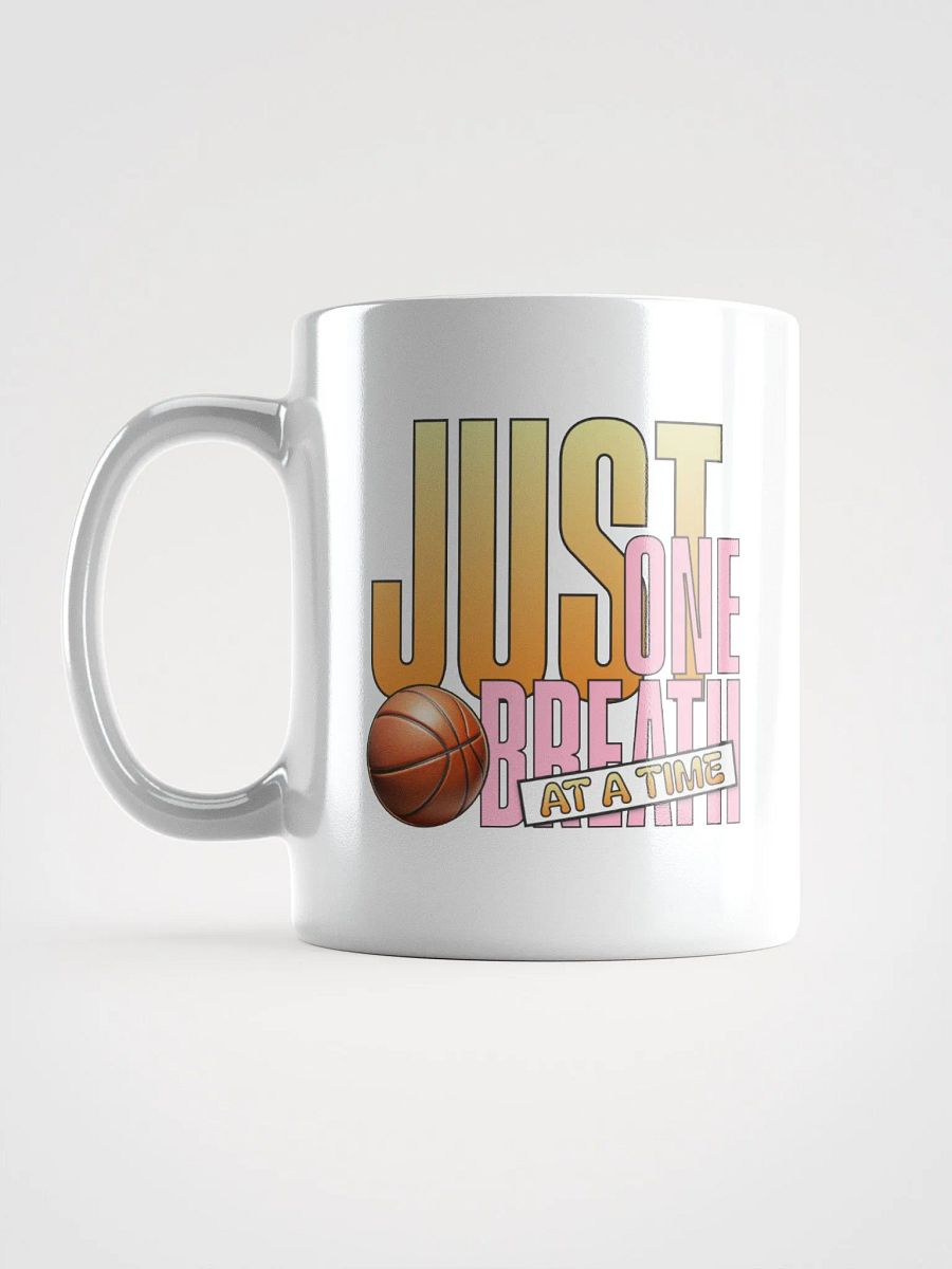 Just One Breath At A Time Basketball Sip Mug product image (1)