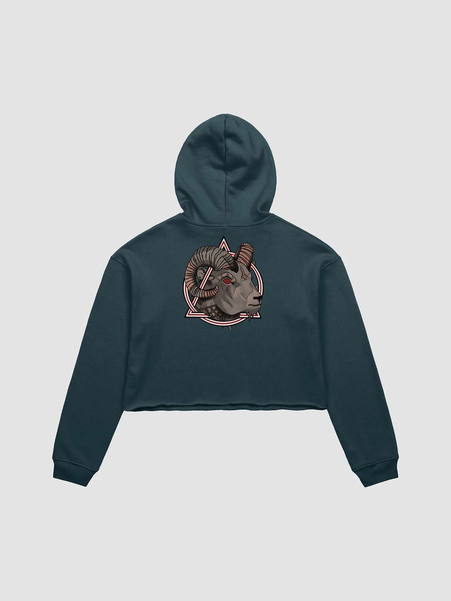 Mystical Ram's Head Crop Hoodie product image (10)