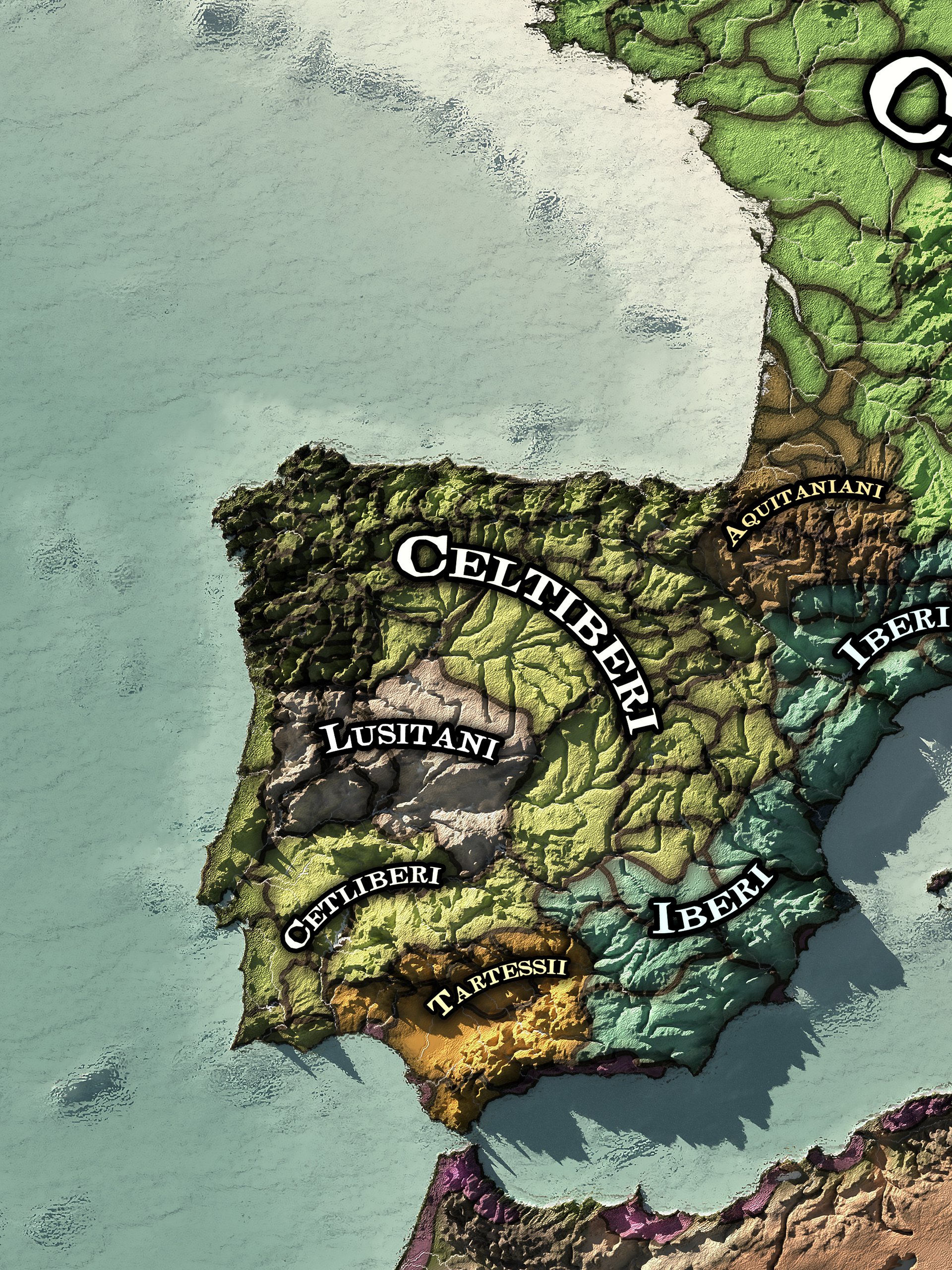 The Celts - 350 BCE - Framed Map product image (5)