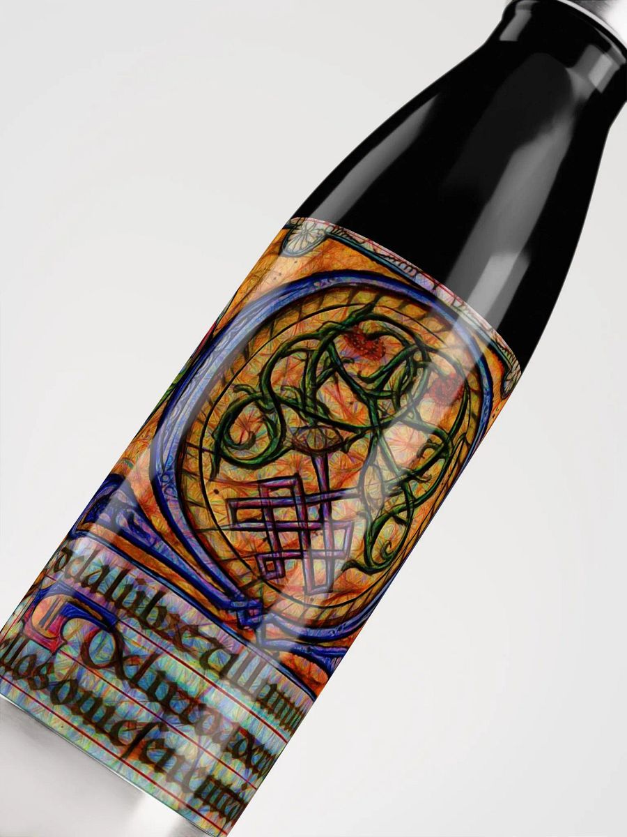 Medieval Manuscript Detail Stainless Steel Waterbottle product image (5)