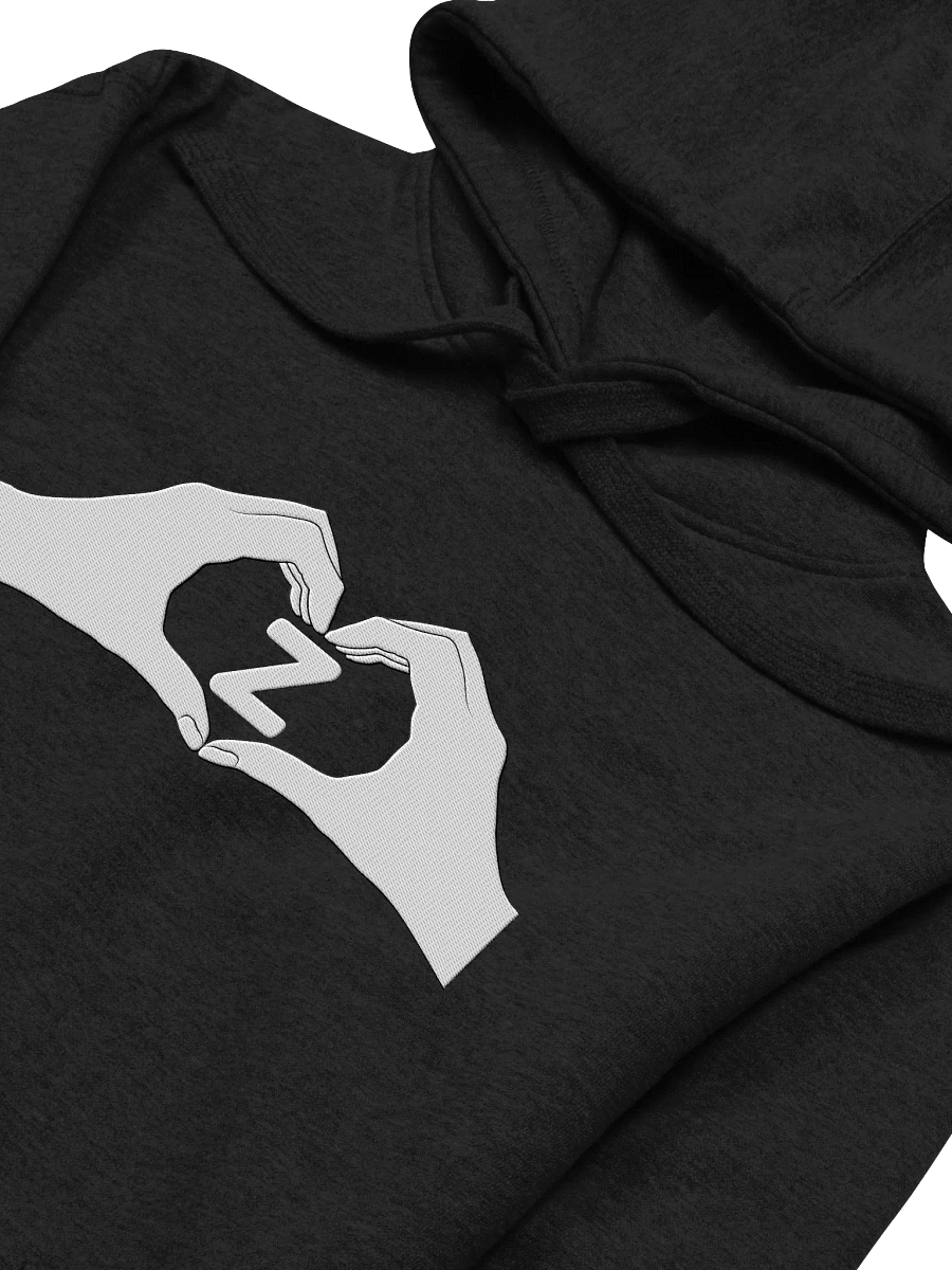 Heartfelt Love "Z" Embroidered Unisex Premium Hoodie product image (27)