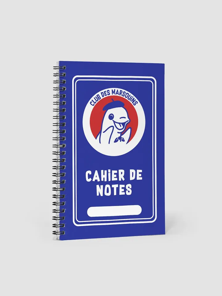 Cahier de notes ''Club des marsouins'' product image (1)