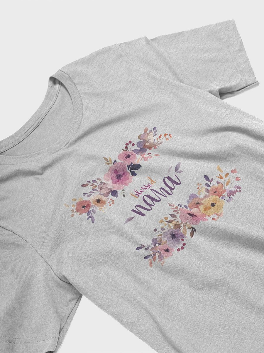 Beautiful Blessed Nana Floral T-Shirt product image (4)