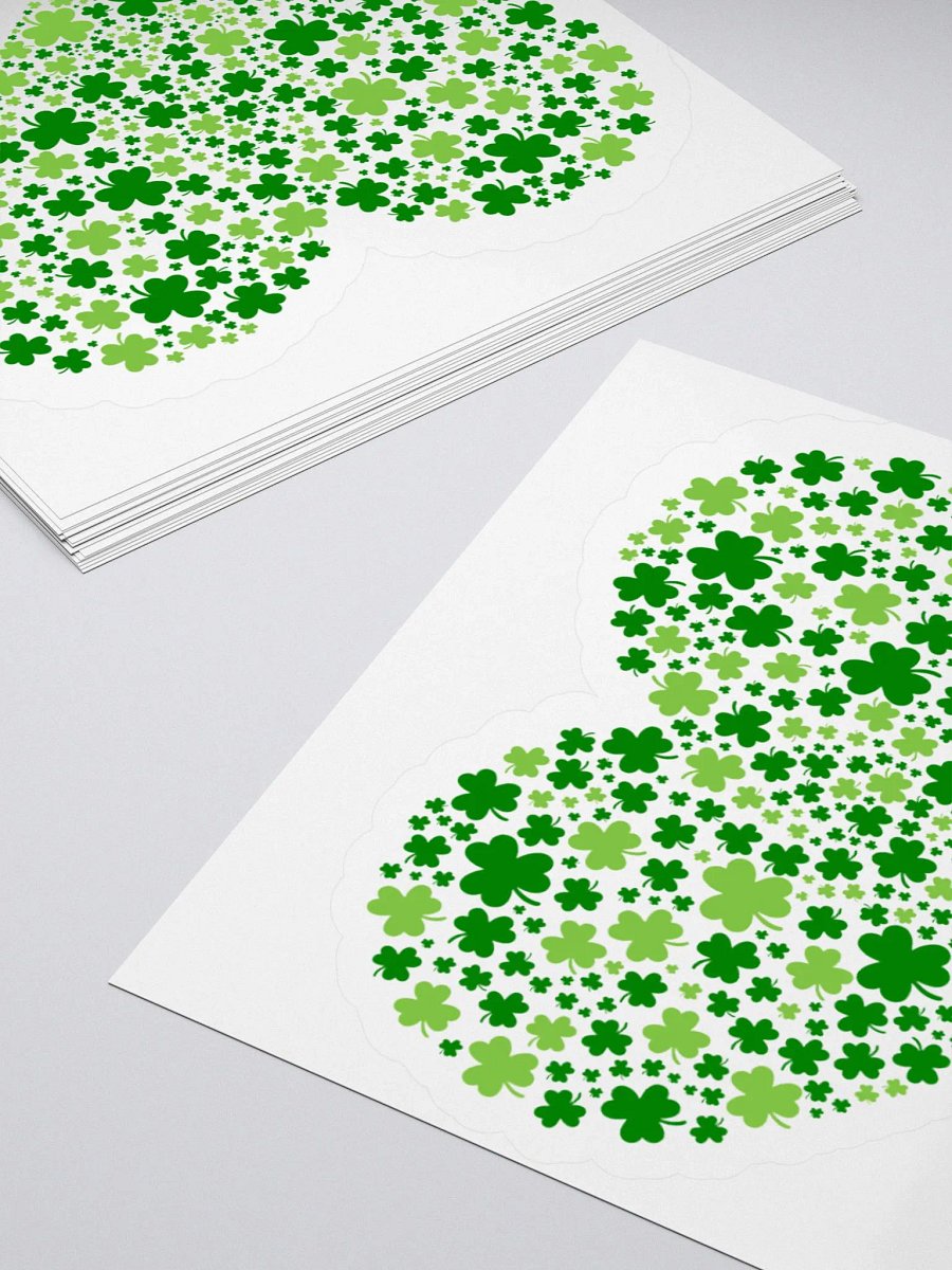 Lucky Clover Kiss Cut Stickers product image (4)