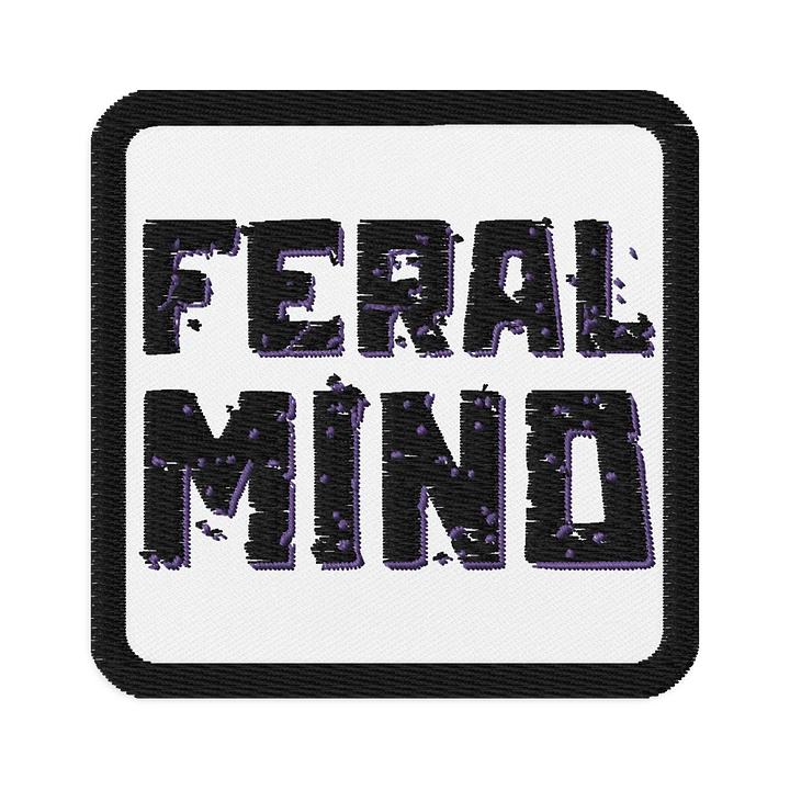 FERAL MIND - STACKED PURPLE PATCH product image (1)