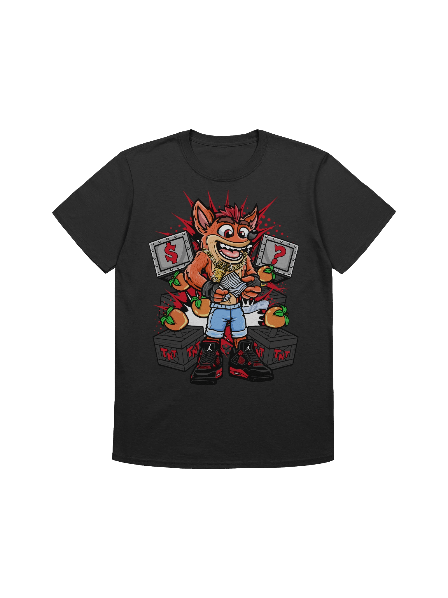 Crash Bandicoot – Street TNT Chaos – Gildan Softstyle T-Shirt product image (1)