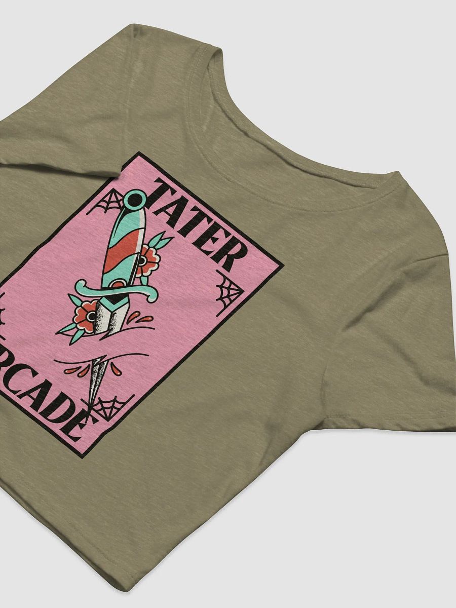 Traditional Tattoo Dagger Crop top product image (7)