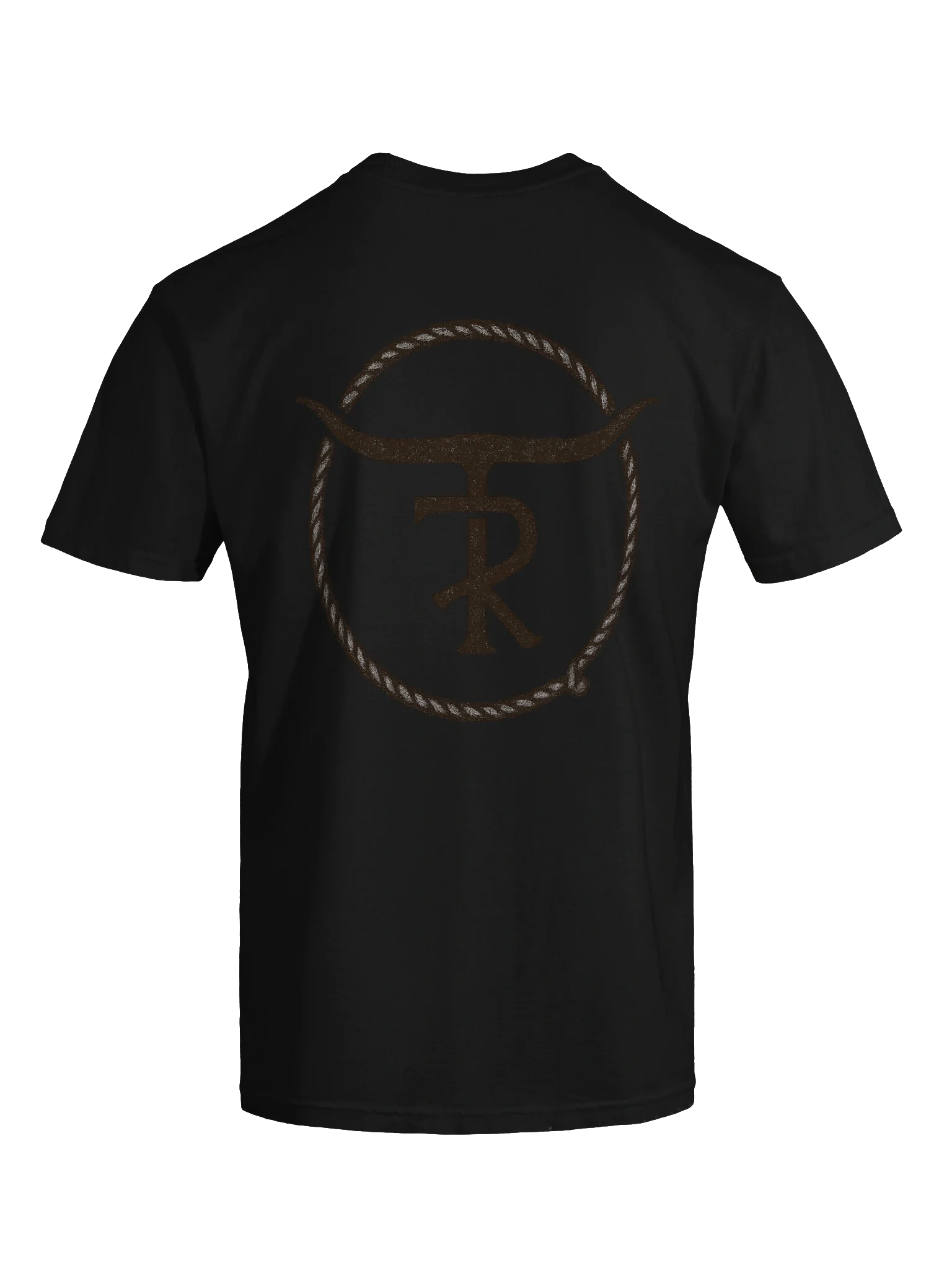 Rustic "TR" Branding Iron Emblem T-Shirt product image (82)