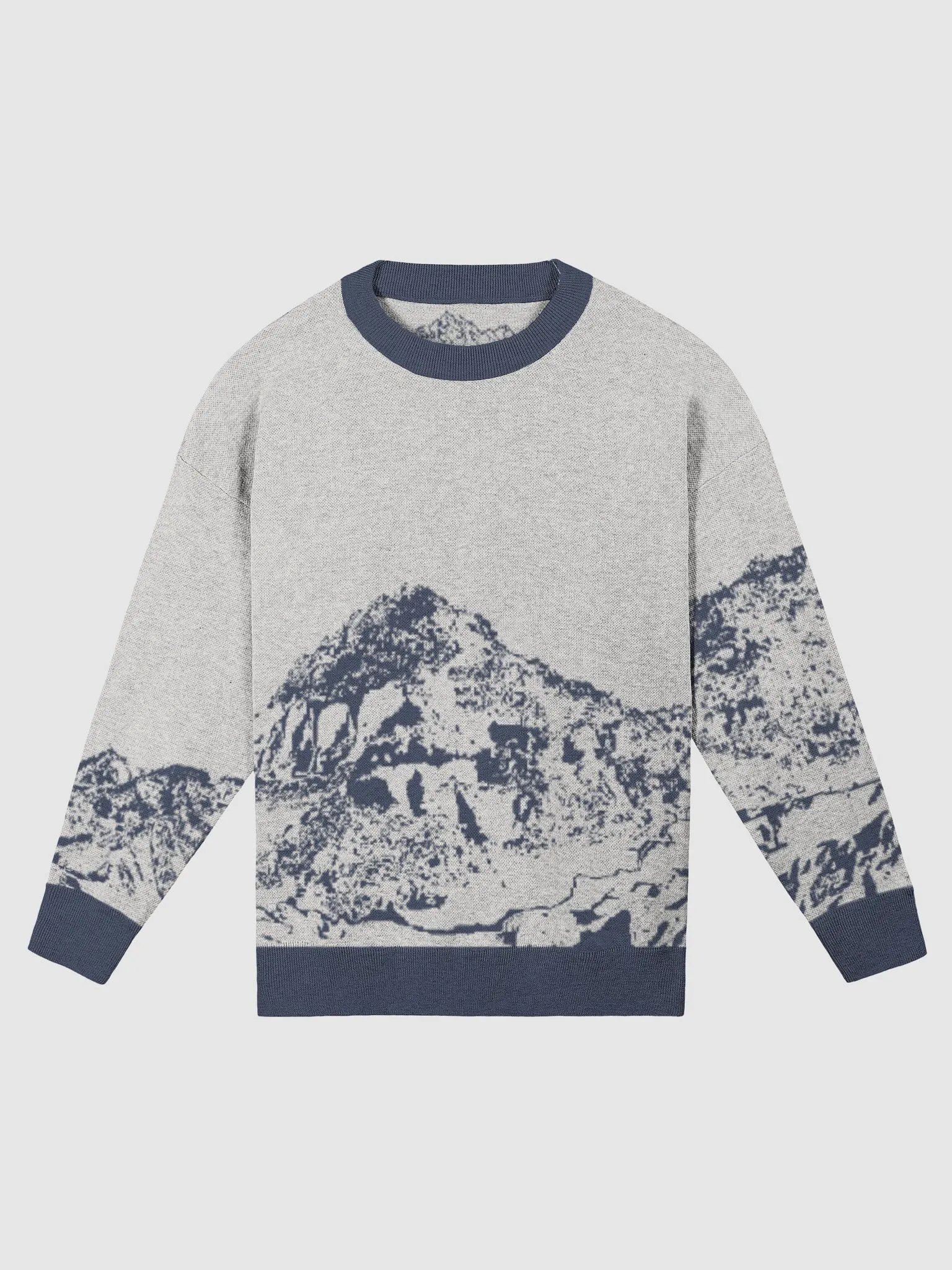 Colorado Knit Sweater - Bone/Navy product image (1)