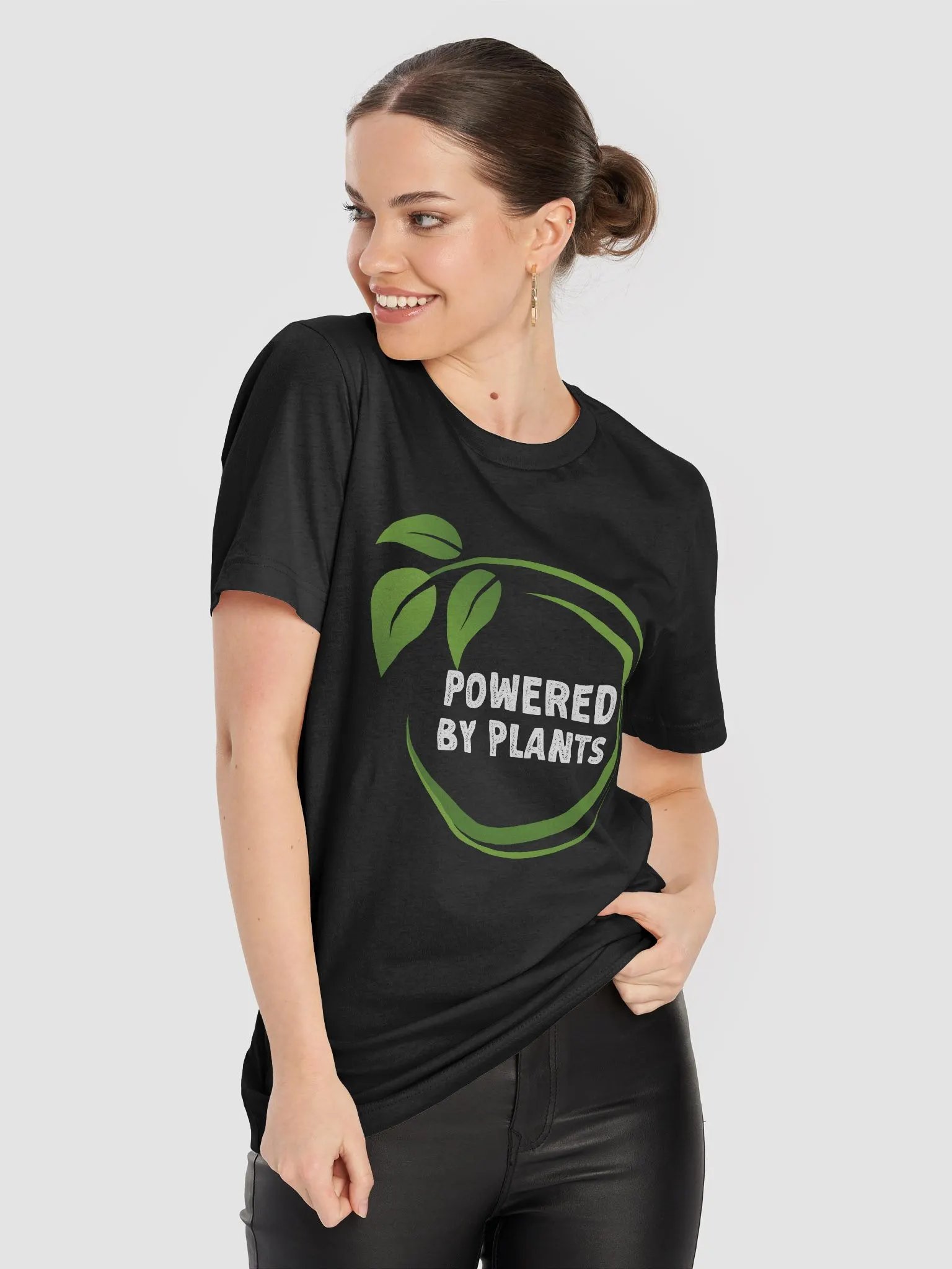 Powered By Plants Vegan Workout T-Shirt product image (8)