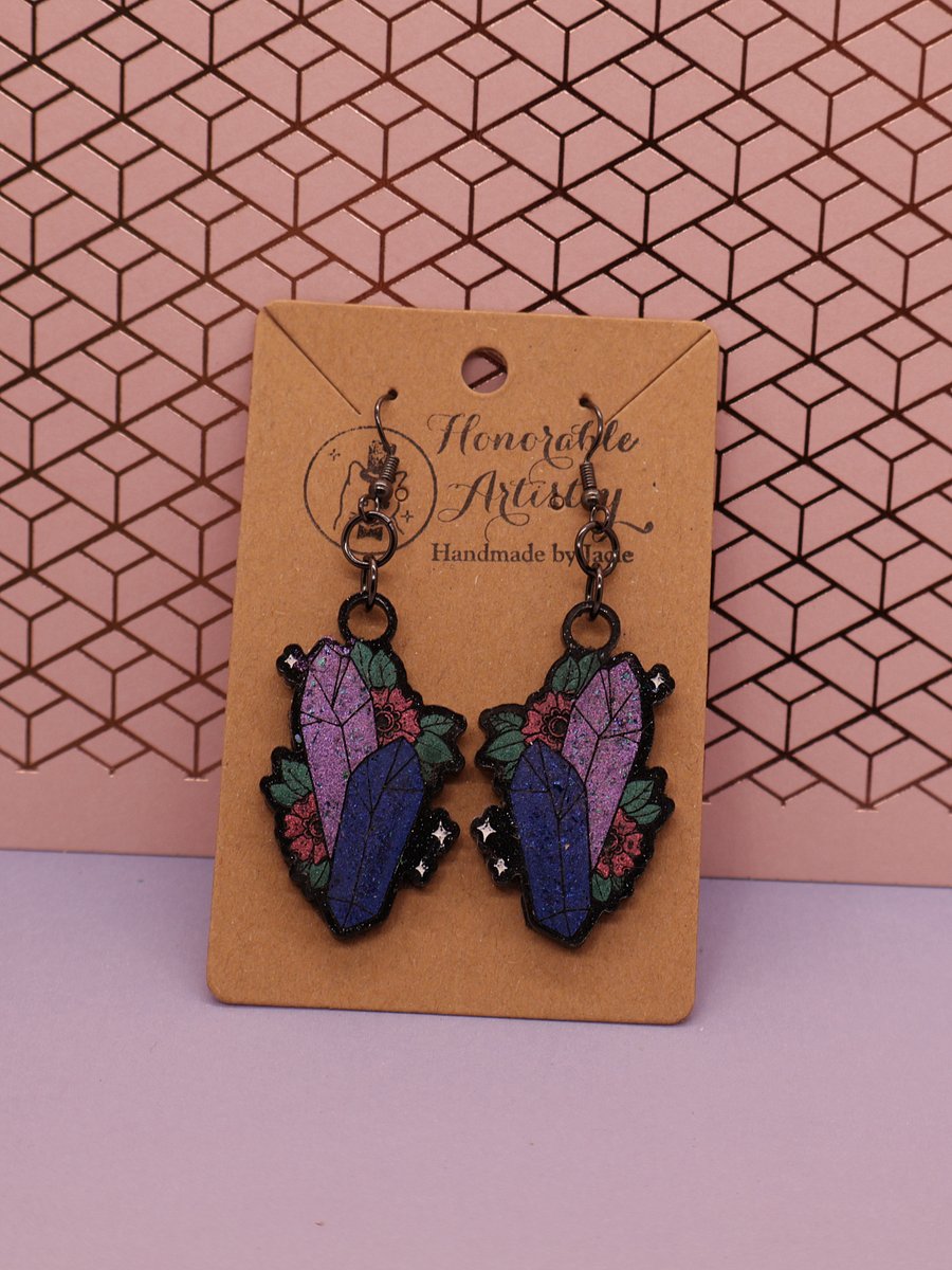 Crystal Cluster Earrings product image (1)