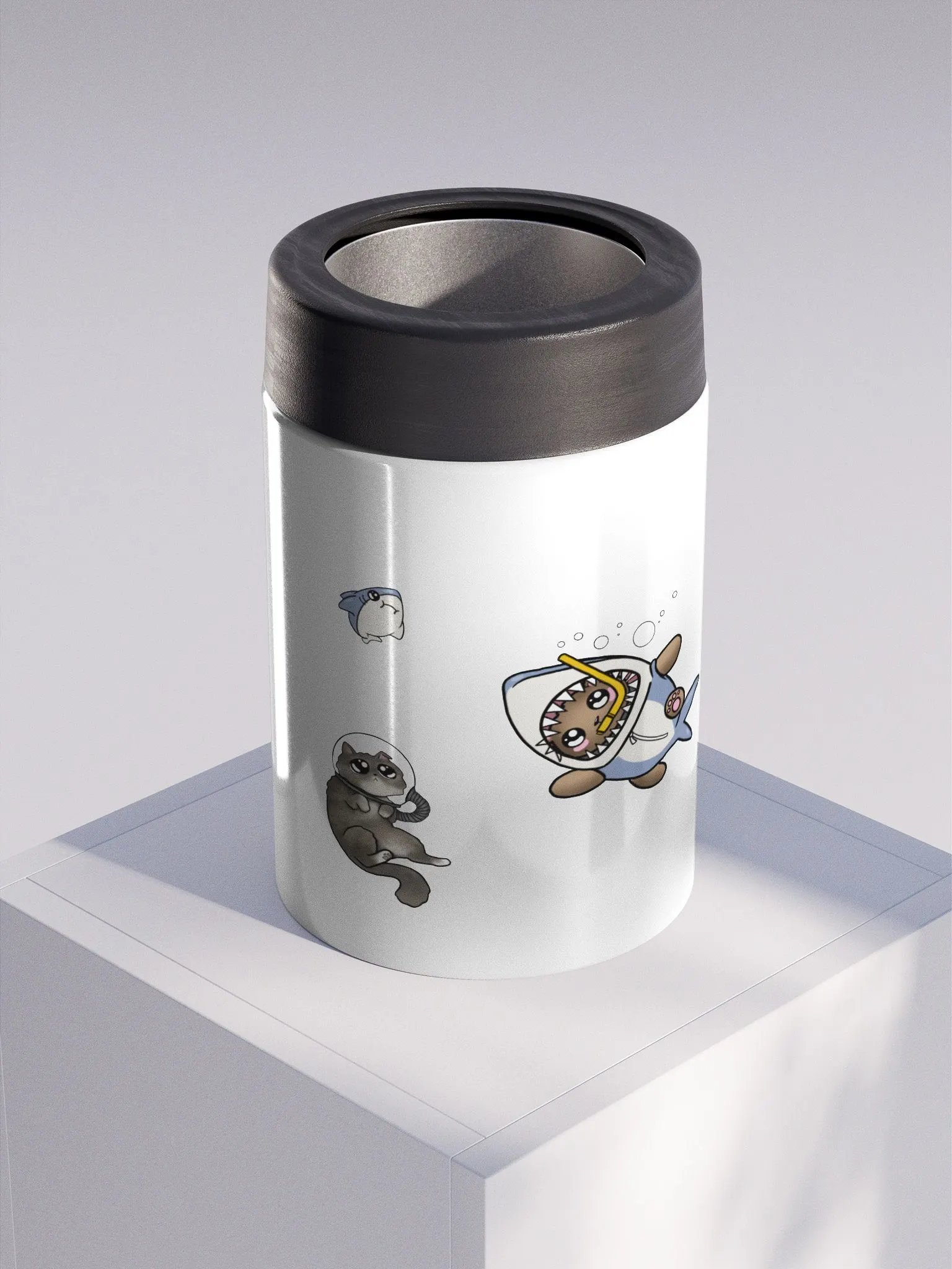 Bearshark & Friends Koozie product image (1)