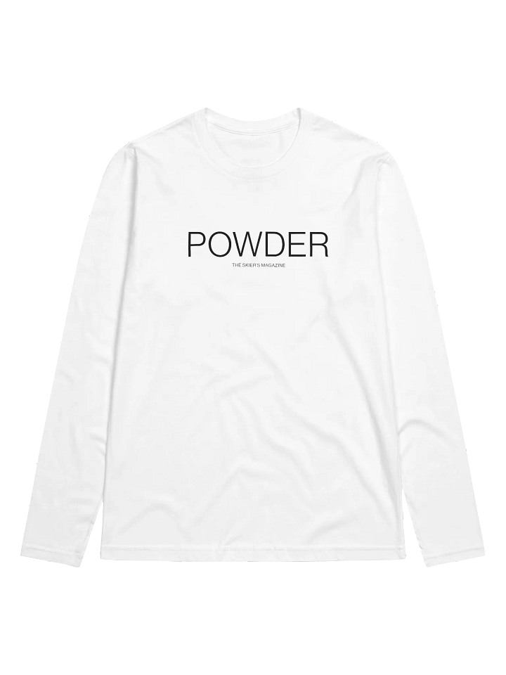 POWDER Logo | Long Sleeve Crew T-Shirt (Light) product image (1)
