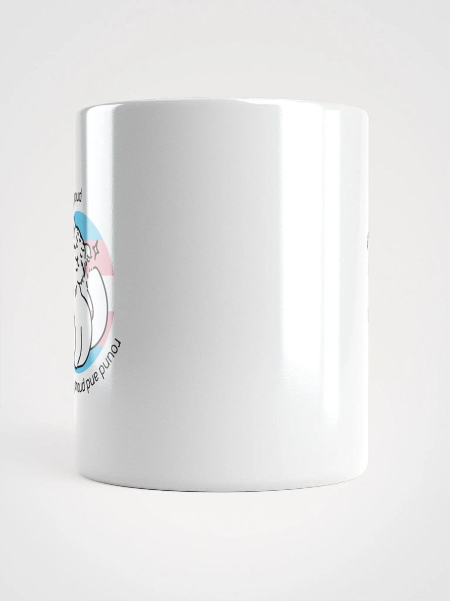 Round and Proud Manul Transgender Version - White Mug product image (14)