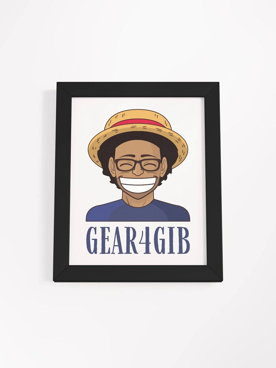 Gear4Gib Framed Poster product image (5)