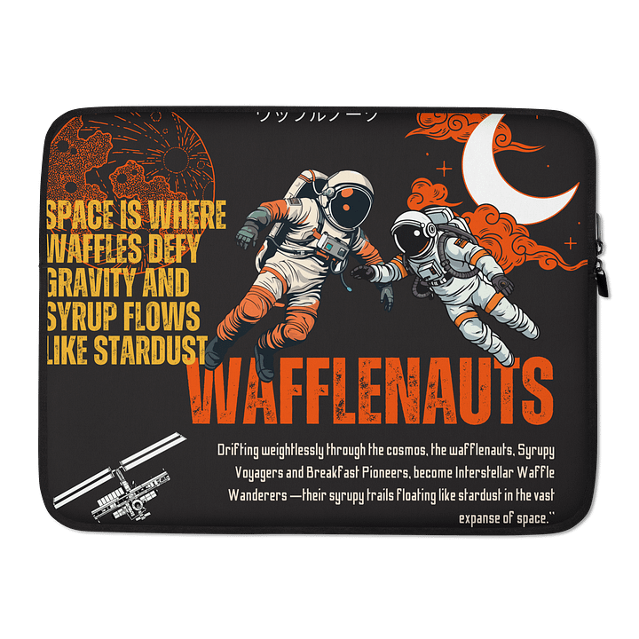 Wafflenauts Laptop Case product image (2)