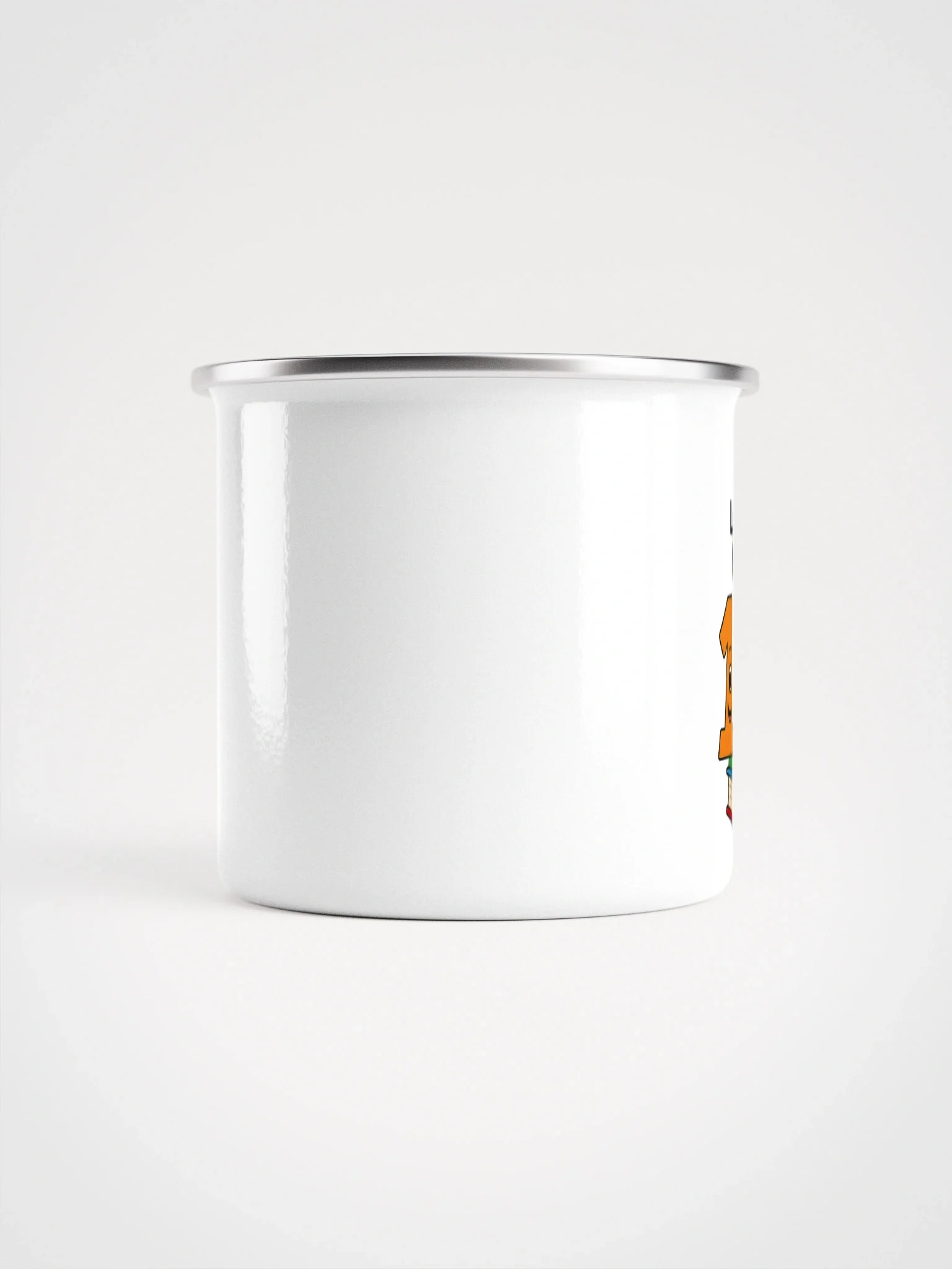 Friendly Numbers Enamel Mug product image (2)