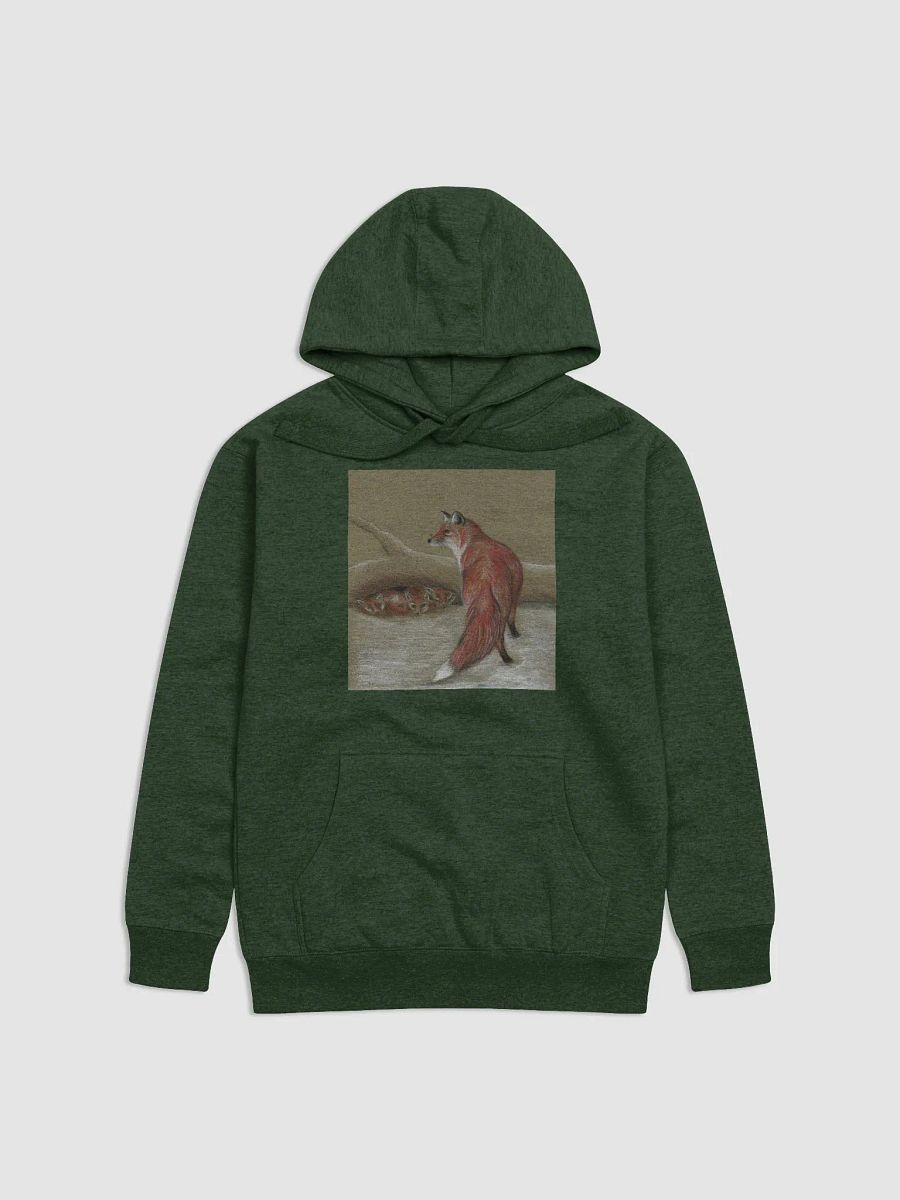 red fox and cubs hoody product image (13)