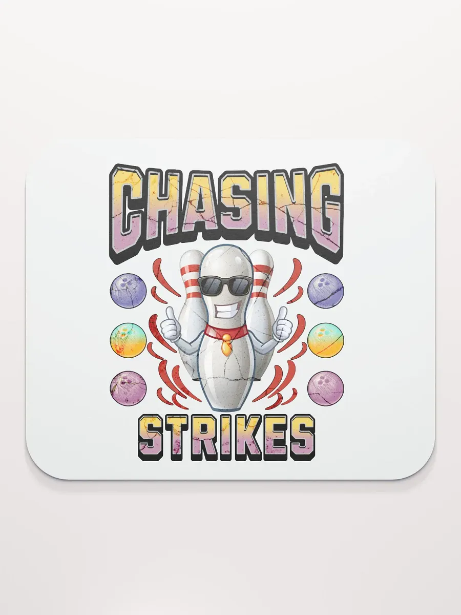 Chasing Strikes Bowling Zone Mouse Pad product image (2)