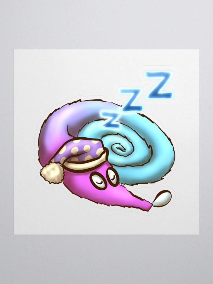 Eepy String Worm Emote Sticker product image (1)