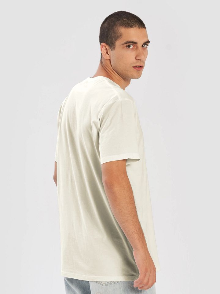 Plain Color Ecru Natural T-Shirt product image (2)