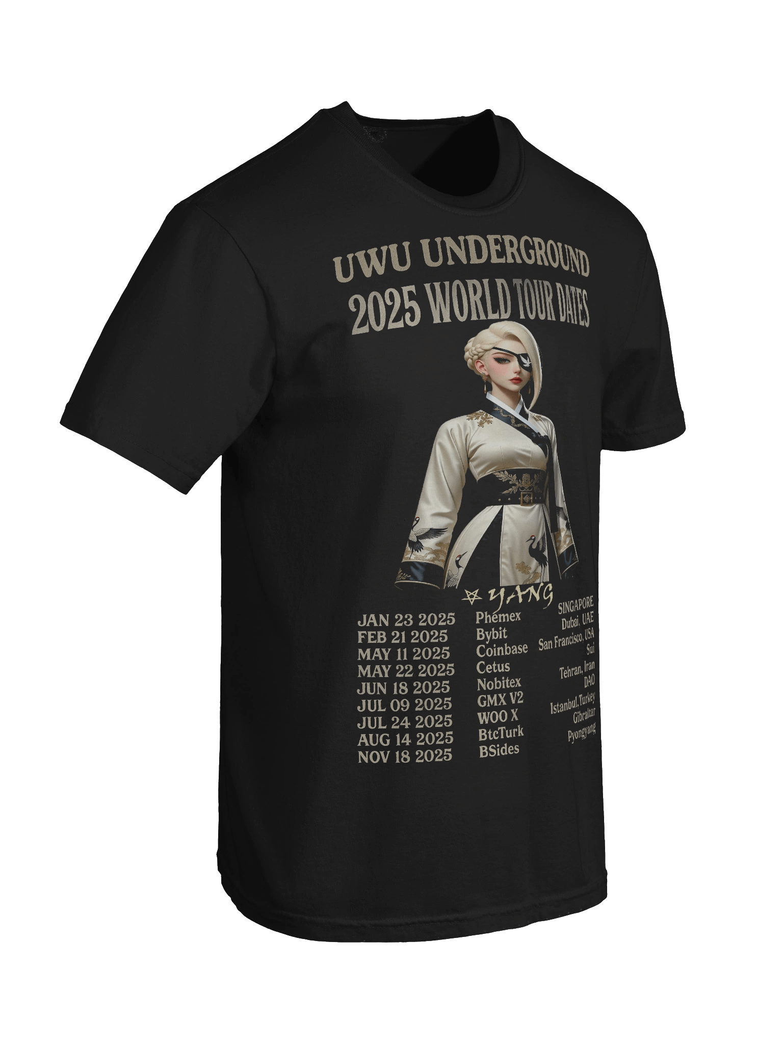 UwU World Tour - Yang - Ltd Edition - 2025 - Heavy Tour Tshirt product image (8)