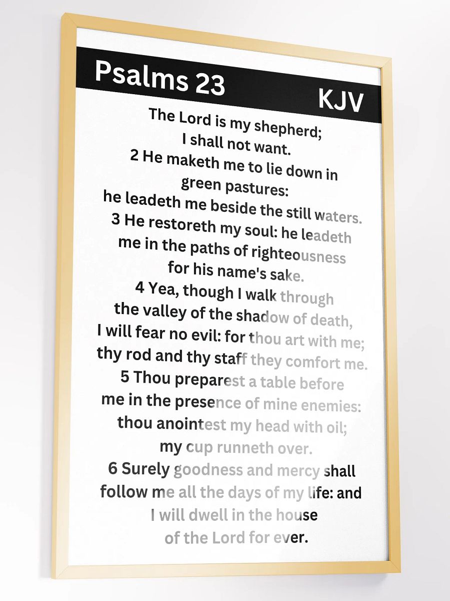 Psalms 23 product image (8)