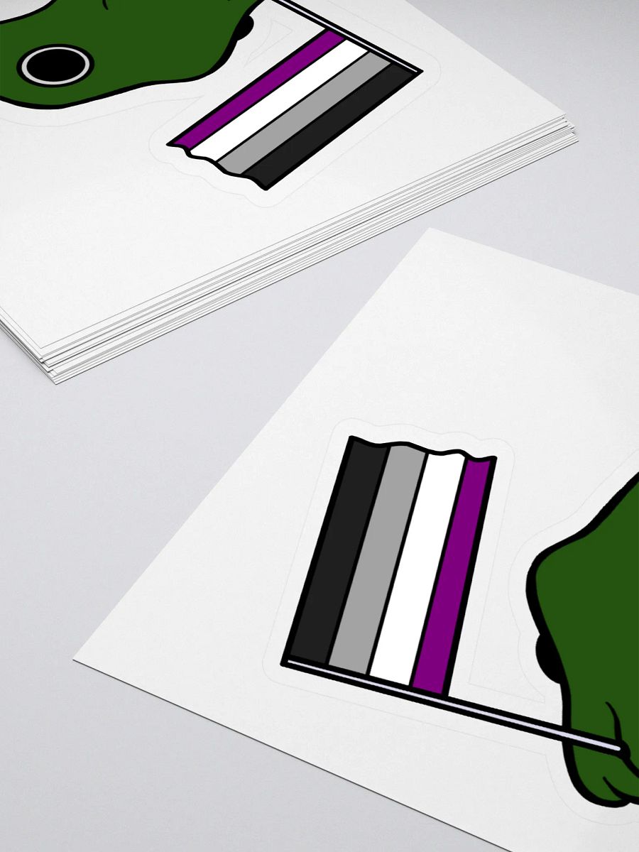 Asexual Pride Flag Sticker product image (4)