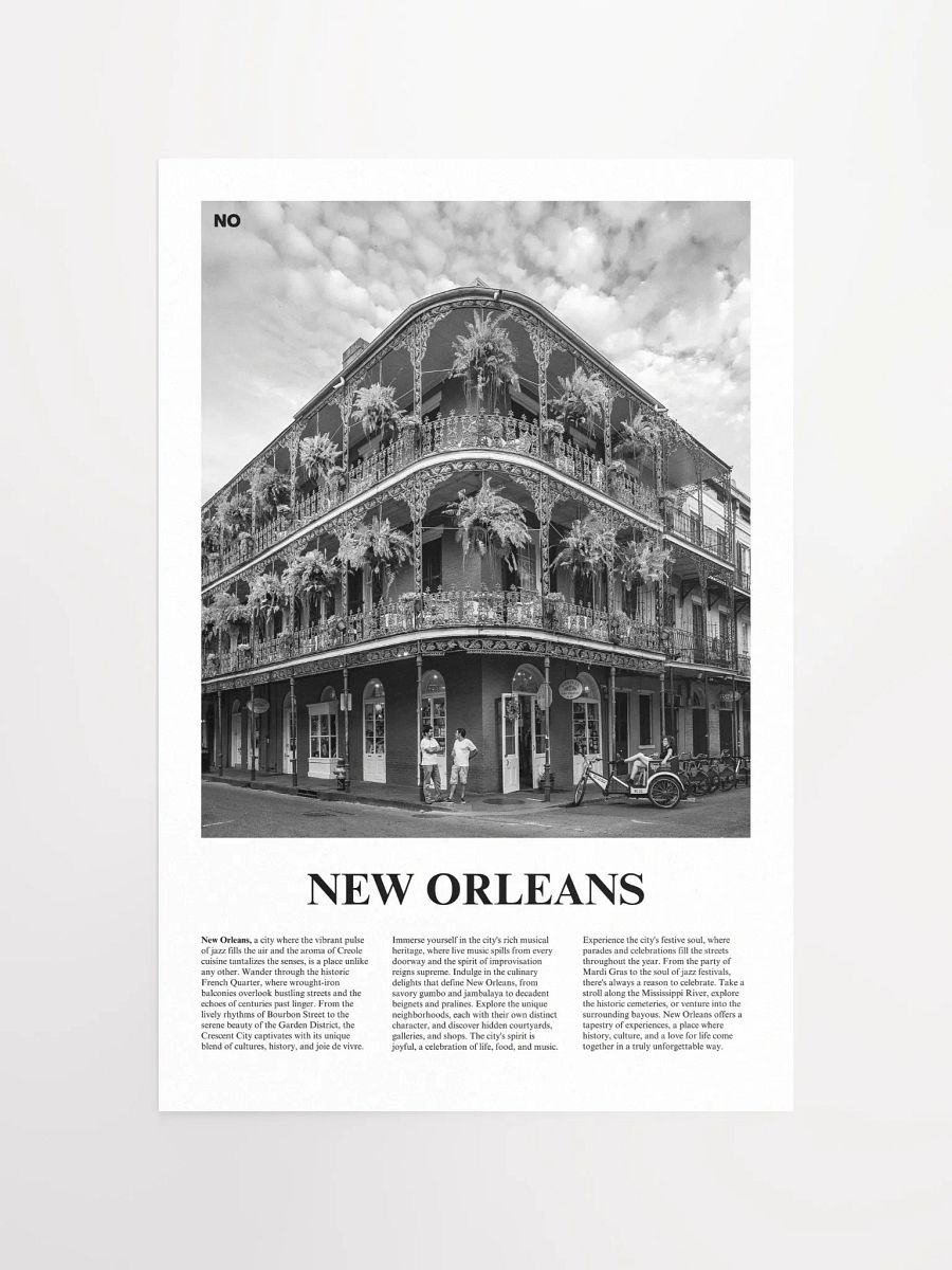 New Orleans 02 Newspaper Poster product image (15)