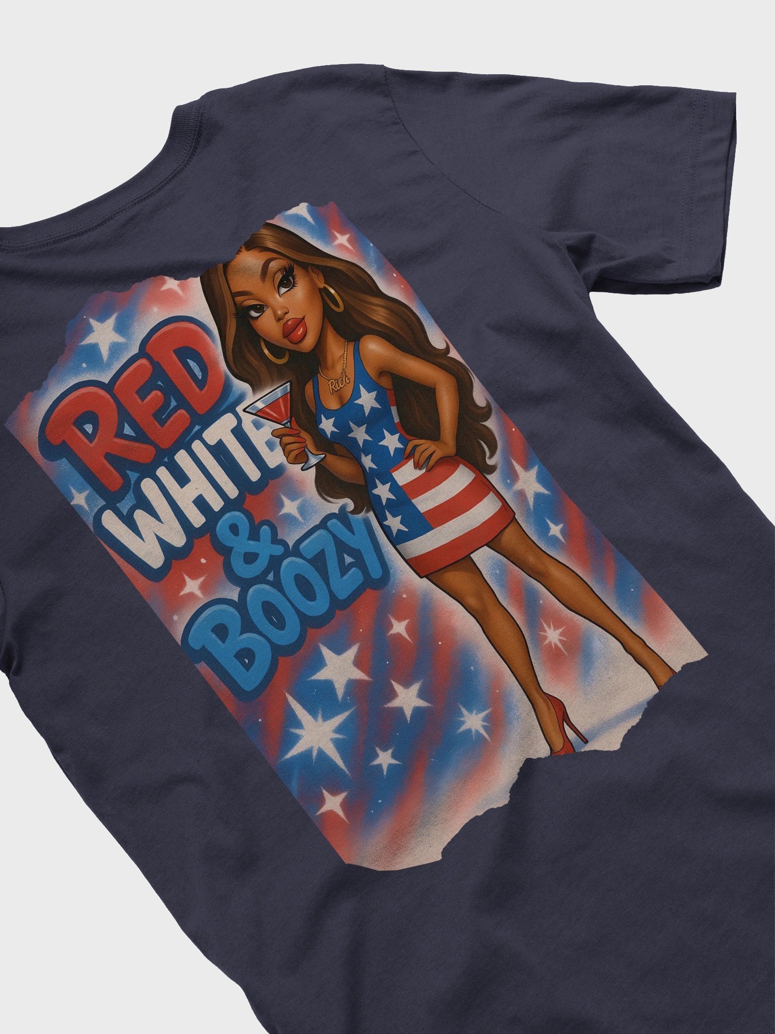 Patriotic Cocktail Vibes T-Shirt product image (12)
