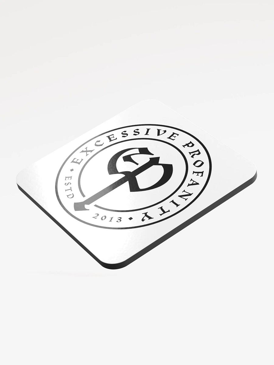 Executioner's Axe Glossed Cork Coaster (White) product image (3)