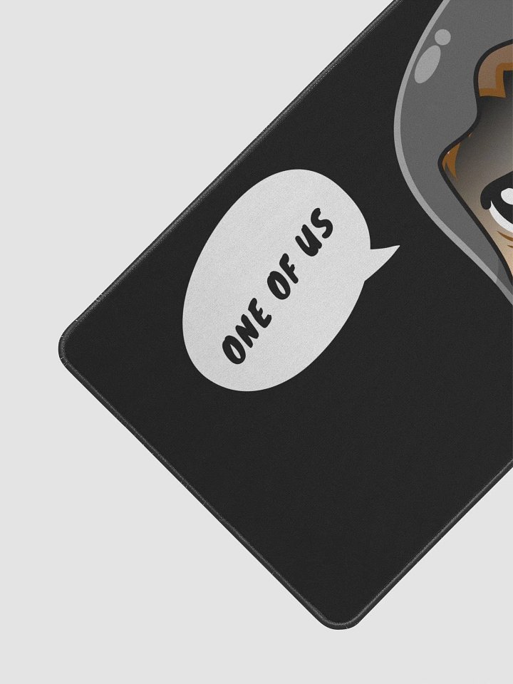 One of Us desk mat (12" x 22 // 30.5cm x 60cm) product image (2)